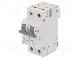 ETI POLAM Interruptor magnetotérmico ETIMAT 6 2P C2 2A 6kA