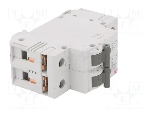 ETI POLAM Interruptor magnetotérmico ETIMAT 6 2P C2 2A 6kA ETI POLAM Interruptor magnetotérmico ETIMAT 6 2P C2 2A 6kA
