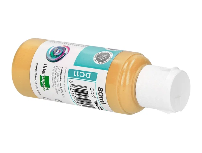 Liderpapel Pintura Acrilica Bote 80 ml Color Carne Multisuperficie