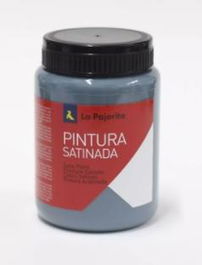 La Pajarita Pintura Témpera Escolar Satinada Azul Metal Bote 35 mL L-34