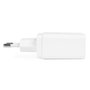 Orbegozo EN 1100 Cargador de Pared 3 Puertos USB 17W con Carga Simultánea Múltiple