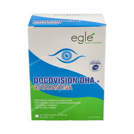 EGLE Docovision DHA + Astaxantina 60 Cápsulas