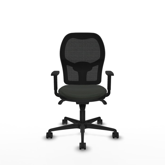 PIQUERAS Y CRESPO Silla de oficina Jorquera Negro