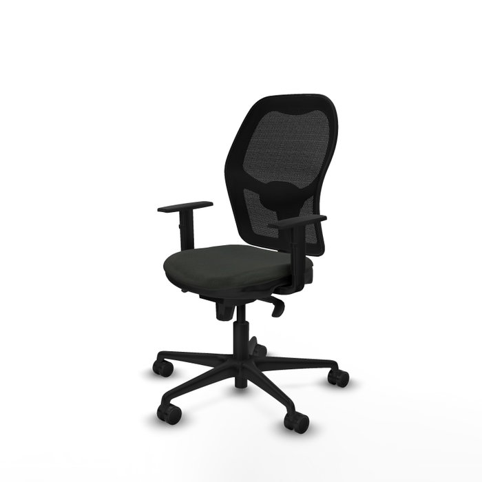 PIQUERAS Y CRESPO Silla de oficina Jorquera Negro