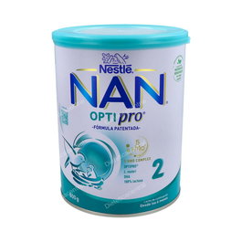 NAN Optipro 2 Leche en Polvo para Lactantes, 800 g