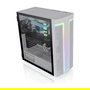 Thermaltake H590 TG ARGB Snow White Caja Midi Tower PC Blanco con Iluminación ARGB y Panel de Vidrio Templado