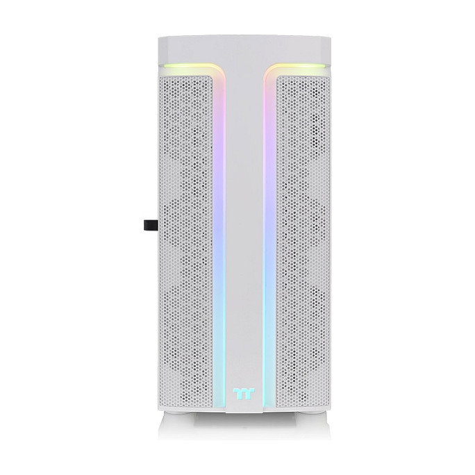 Thermaltake H590 TG ARGB Snow White Caja Midi Tower PC Blanco con Iluminación ARGB y Panel de Vidrio Templado