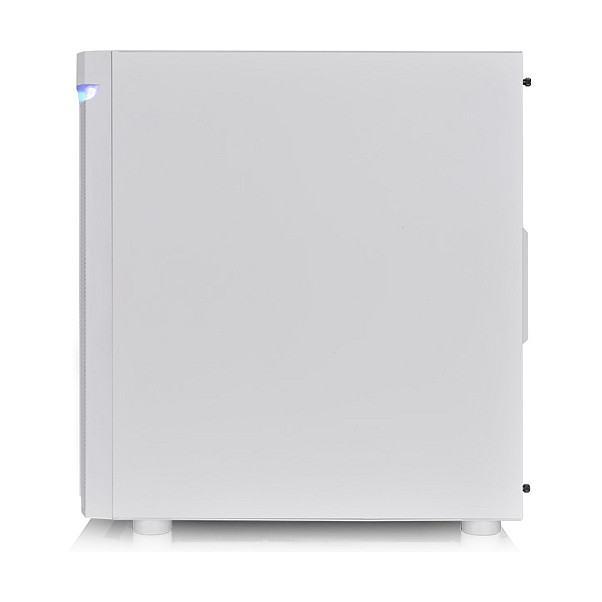 Thermaltake H590 TG ARGB Snow White Caja Midi Tower PC Blanco con Iluminación ARGB y Panel de Vidrio Templado