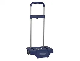Carro portamochilas azul marino 300x230x525 mm