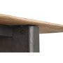 DKD Home Decor Mesa de Comedor Abeto 200x90x75 Marrón Oscuro