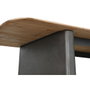 DKD Home Decor Mesa de Comedor Abeto 200x90x75 Marrón Oscuro