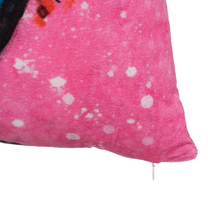 Cojín Rostro Terciopelo Decoración 50 X 50 cm (Set de 2)