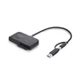 StarTech Adaptador USB-C/USB-A a NVMe M.2 y SATA 2.5/3.5in 10Gbps