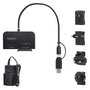 StarTech Adaptador USB-C/USB-A a NVMe M.2 y SATA 2.5/3.5in 10Gbps