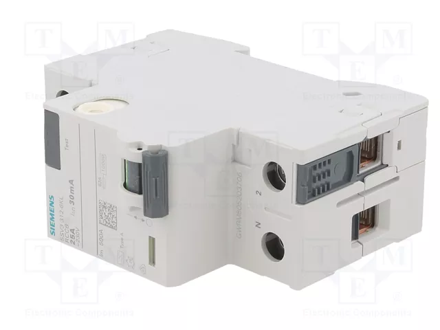 SIEMENS 5SV3312-6KL Interruptor diferencial 25A 30mA 1+N