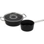 Fissler Adamant Set de 2 Ollas con Tapa de Cristal