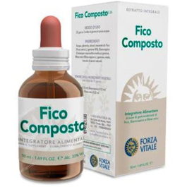 FORZA VITALE Extracto Fico Composto (Higo) 50ml - Favorece el bienestar estomacal
