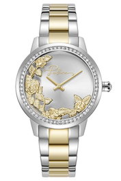 Police PEWLG2202241 Reloj Analógico para Mujer con Correa Dorada