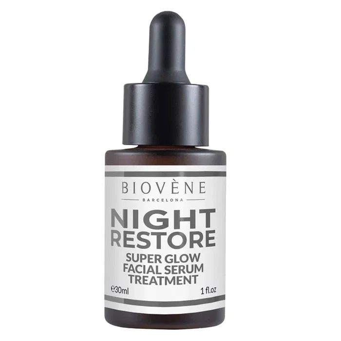 Biovene Night Restore Super Glow Facial Serum Treatment 30 ml Biovene Night Restore Super Glow Facial Serum Treatment 30 ml