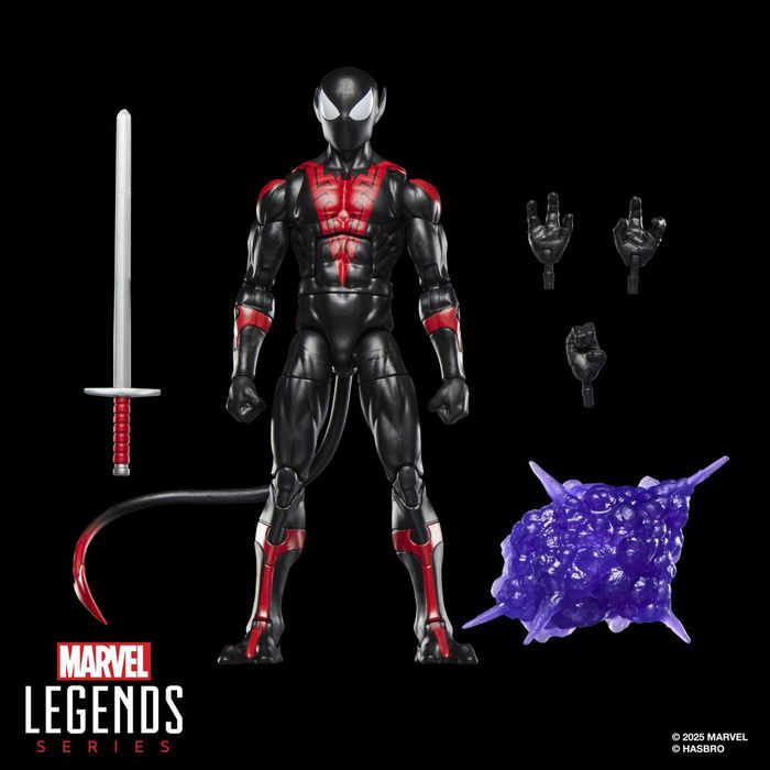 Hasbro Marvel Legends Series Uncanny Spider-Man (Nightcrawler) - Figura de Acción de 15 cm con 5 Accesorios, para Coleccionistas Hasbro Marvel Legends Series Uncanny Spider-Man (Nightcrawler) - Figura de Acción de 15 cm con 5 Accesorios, para Coleccionistas
