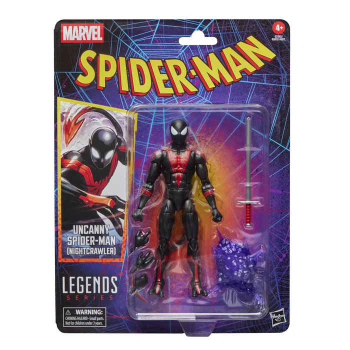 Hasbro Marvel Legends Uncanny Spider-Man (Nightcrawler) 15 cm Retro Series