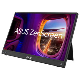 ASUS ZenScreen MB16AHV Monitor Portátil USB-C 15.6 Pulgadas FHD IPS 1920x1080, Antirreflectante, 5ms, Low Blue Light, Negro
