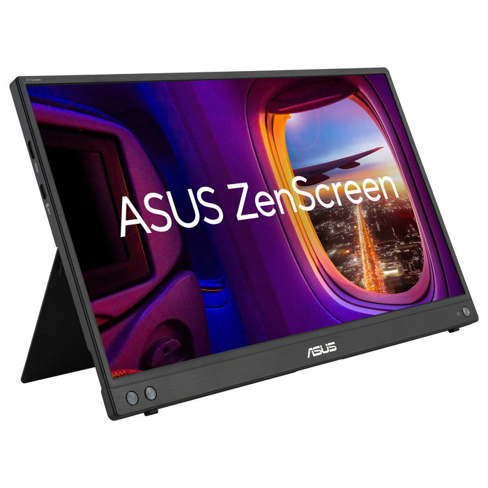 ASUS ZenScreen MB16AHV Monitor Portátil de 15.6 Pulgadas (39.6 cm) Full HD 1920x1080 IPS con USB-C y HDMI, Negro