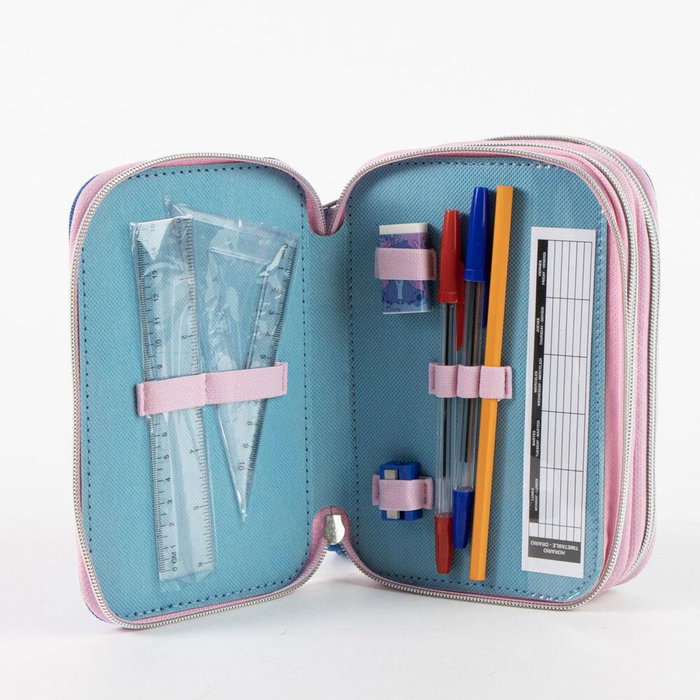 Cerdá Plumier Stitch Disney con Accesorios Rosa Cerdá Plumier Stitch Disney con Accesorios Rosa