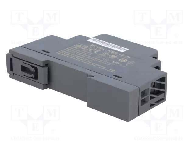 MEAN WELL HDR-15-24 Alimentador de impulso 24VDC 15W para carril DIN MEAN WELL HDR-15-24 Alimentador de impulso 24VDC 15W para carril DIN