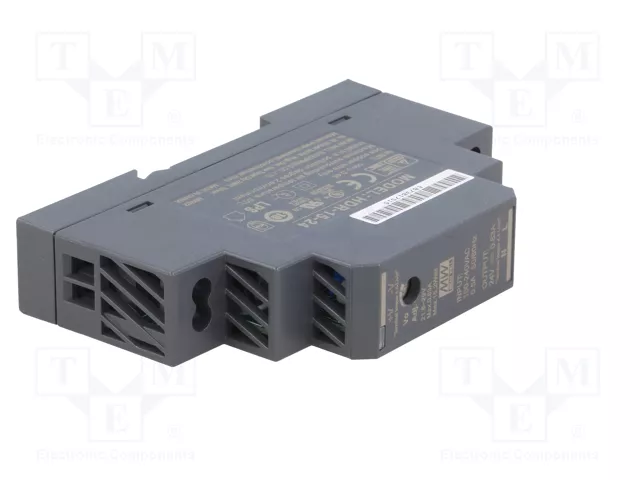 MEAN WELL HDR-15-24 Alimentador de impulso 24VDC 15W para carril DIN MEAN WELL HDR-15-24 Alimentador de impulso 24VDC 15W para carril DIN
