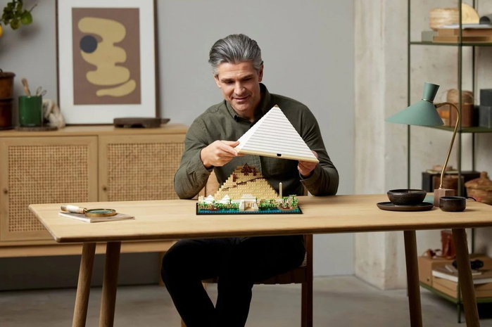 LEGO Architecture Gran Pirámide de Guiza 21058