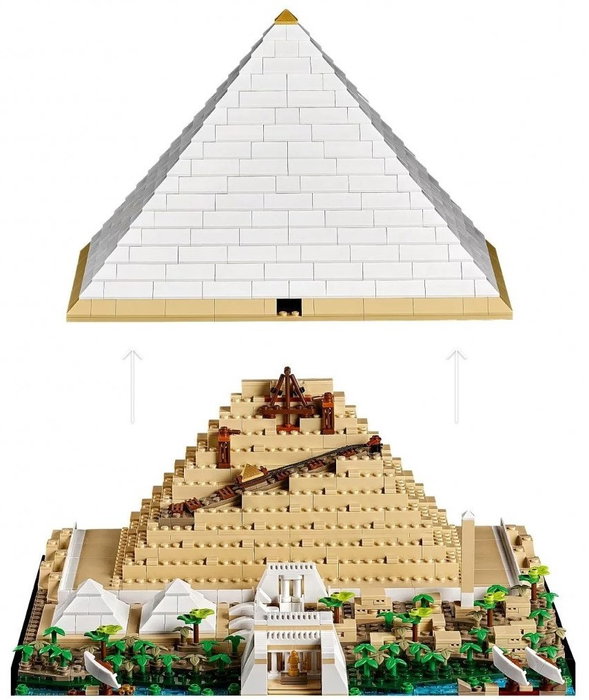 LEGO Architecture Gran Pirámide de Guiza 21058