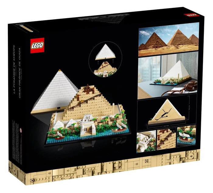 LEGO Architecture Gran Pirámide de Guiza 21058