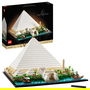 LEGO Architecture Gran Pirámide de Guiza 21058 Juego Construcción 1476 Piezas