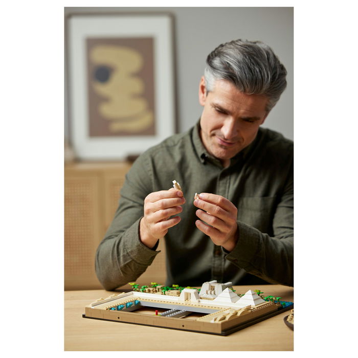LEGO Architecture Gran Pirámide de Guiza 21058 Juego Construcción 1476 Piezas