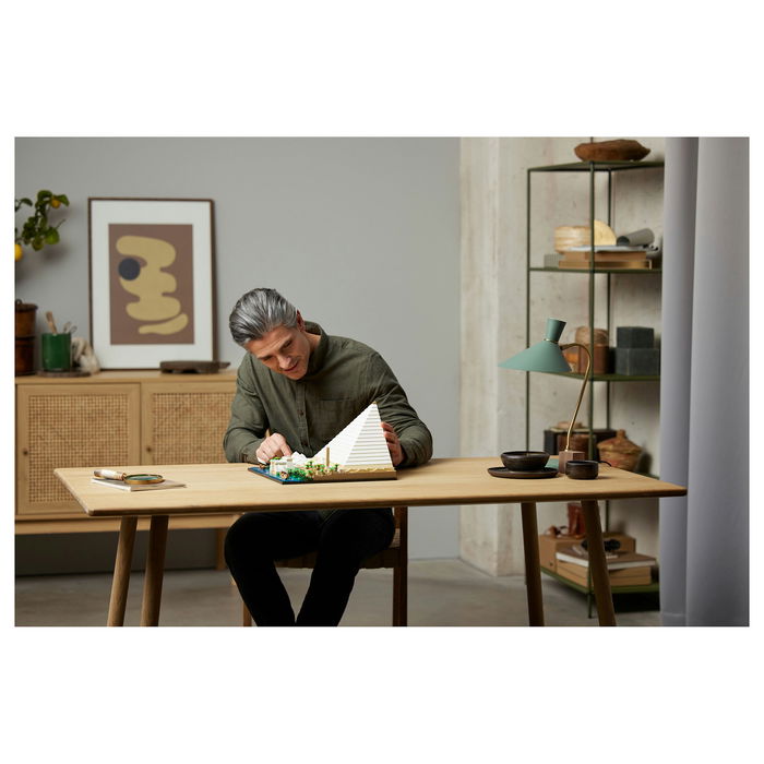 LEGO Architecture Gran Pirámide de Guiza 21058 Juego Construcción 1476 Piezas