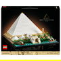 LEGO Architecture Gran Pirámide de Guiza 21058 Juego Construcción 1476 Piezas