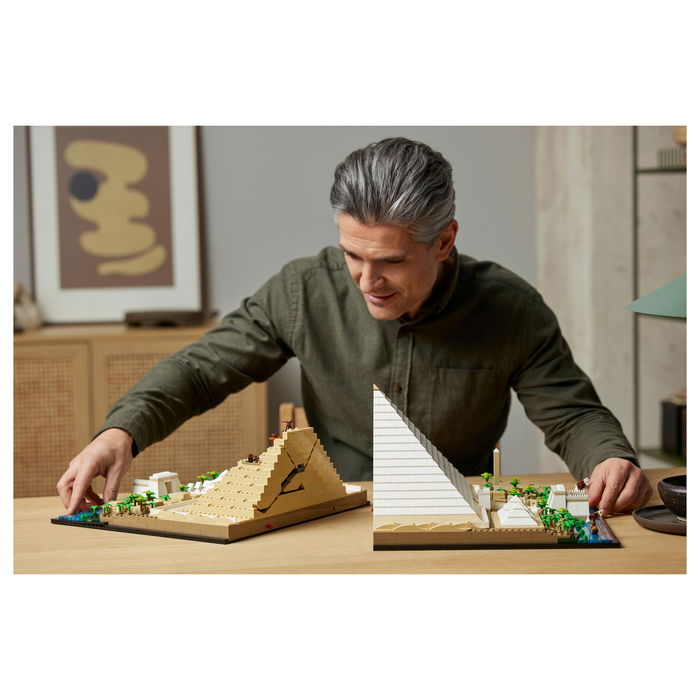 LEGO Architecture Gran Pirámide de Guiza 21058 Juego Construcción 1476 Piezas