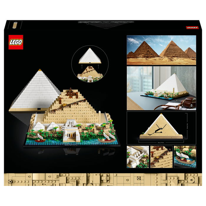 LEGO Architecture Gran Pirámide de Guiza 21058 Juego Construcción 1476 Piezas