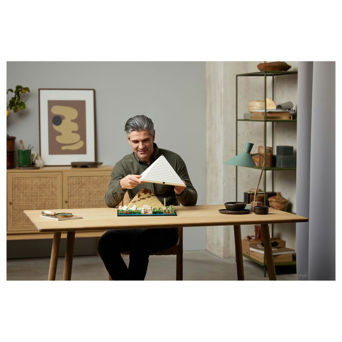 LEGO Architecture Gran Pirámide de Guiza 21058 Juego Construcción 1476 Piezas
