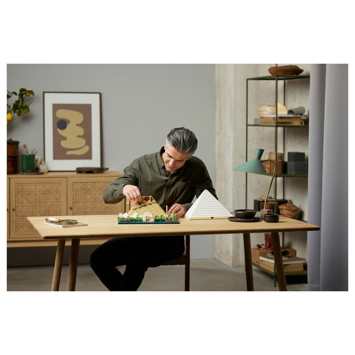 LEGO Architecture Gran Pirámide de Guiza 21058 Juego Construcción 1476 Piezas
