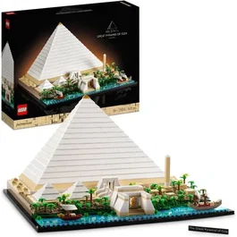LEGO Architecture Gran Pirámide de Guiza 21058 Juego Construcción 1476 Piezas