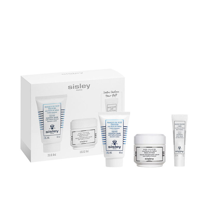 Sisley SOIN VELOURS AUX FLEURS SAFRAN LOTE Set cosmética facial 3 pz Sisley SOIN VELOURS AUX FLEURS SAFRAN LOTE Set cosmética facial 3 pz