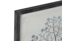 DKD Home Decor Cuadro Moderno Negro Beige Cristal MDF 2.5 x 60 x 45 cm (4 Unidades)