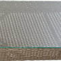 DKD Home Decor Set de 4 Sofá Terraza y Jardín Beige Gris Ratán Sintético, Madera, Acero, Cristal 137 x 66 x 73 cm