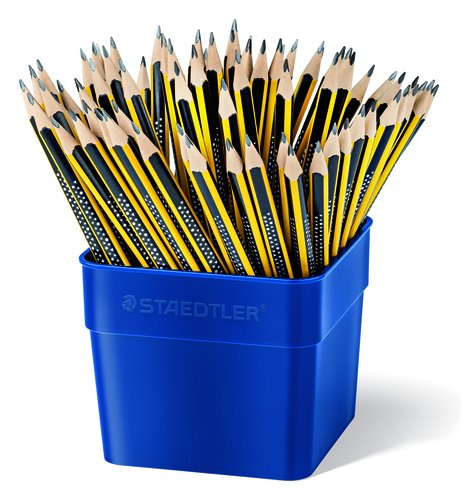 Staedtler 183 Triplus Slim Lápices de Grafito HB, Bote de 72 unidades Staedtler 183 Triplus Slim Lápices de Grafito HB, Bote de 72 unidades