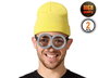 Set Gorro Con Gafas Carnaval Hombre Adulto