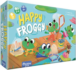 Happy froggy. Mis pequeños juegos, Vanessa Morales - AUZOU EDITIONS