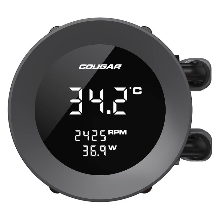 Cougar Poseidon Vimek 240 ARGB Negro CGR-PSDVARGB-B-24