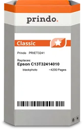 Prindo PRIET3241 Classic Cartucho de Tinta Negro